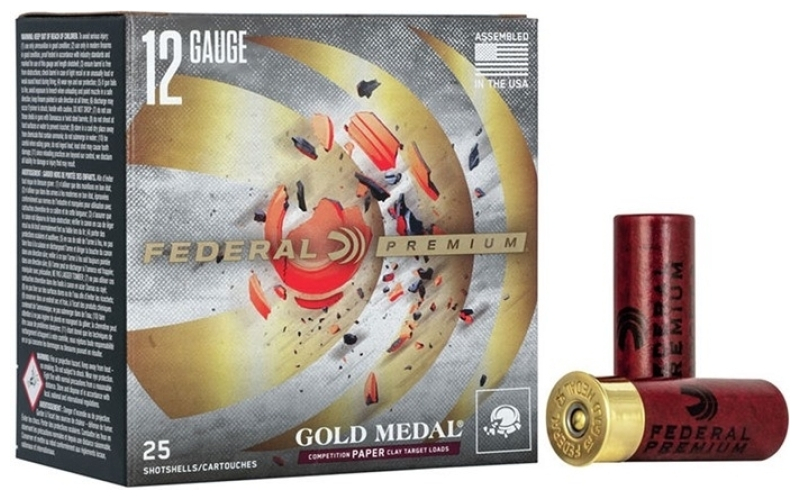 Federal 12 gauge 2-3/4'' 1-1/8 oz #7.5 shot 25/box
